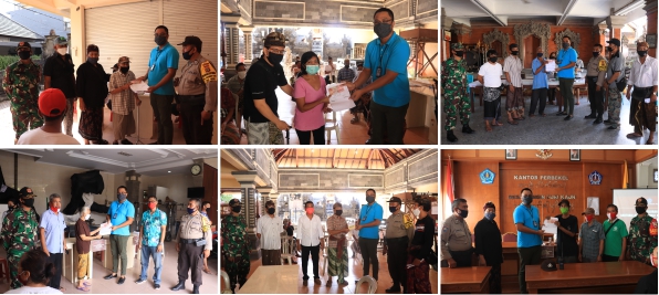 Penyaluran Bantuan Langsung Tunai Dana Desa 2020 tahap 1 Desa Dangin Puri Kauh