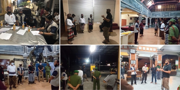 Pendataan Penduduk Non permanen/pendatang di wilayah Desa Dangin Puri Kauh