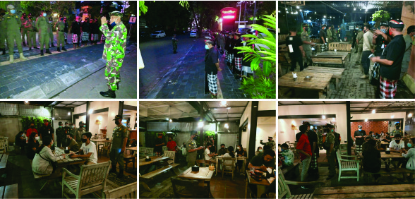 Kegiatan  satgas Enforce Kerumunan 