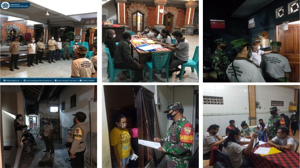 SIDAK PENDUDUK NON PERMANEN DESA DANGIN PURI KAUH
